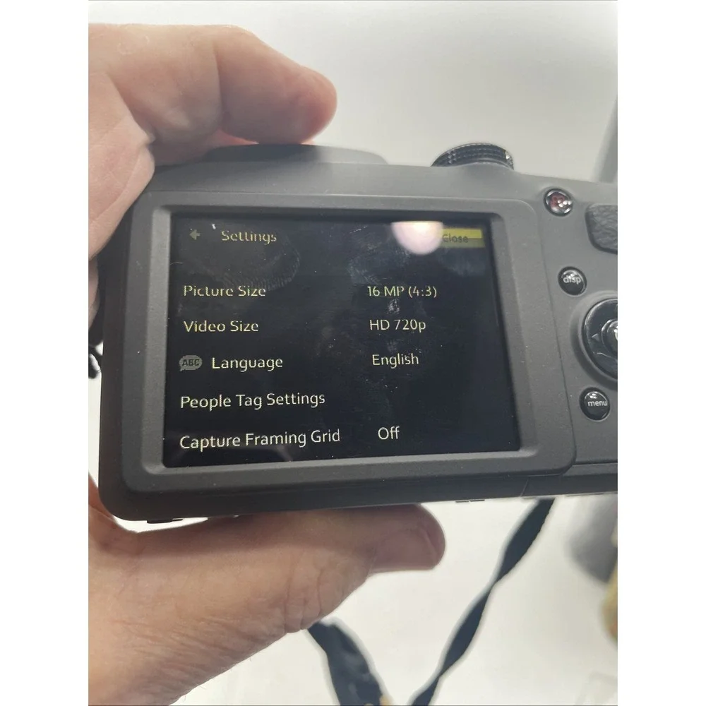 GE X2600 Digital Camera 16.1 MP 26X Optical Zoom+Battery+SD Card-TESTED
